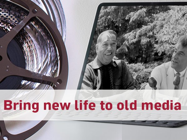 Bring new life to old media